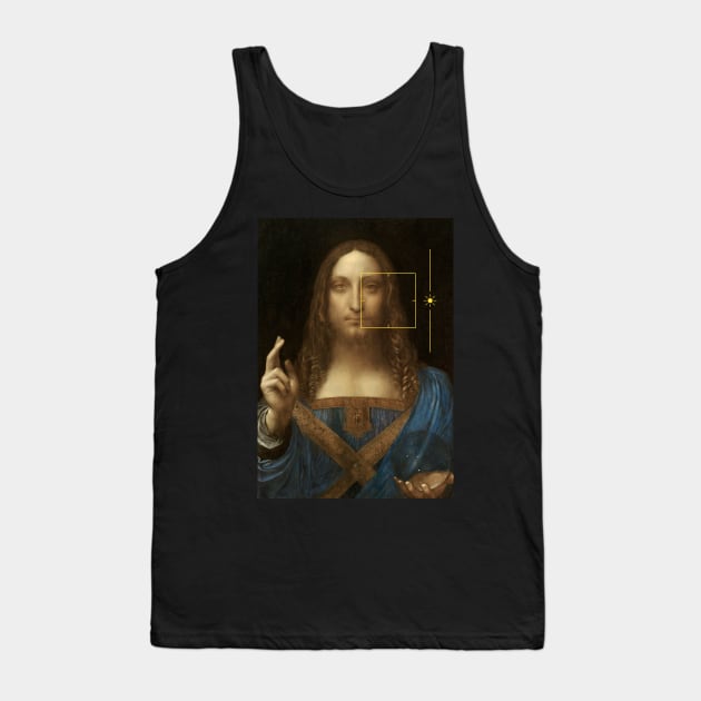 Salvator Mundi by Da Vinci (iPhone camera) Tank Top by ArtOfSilentium